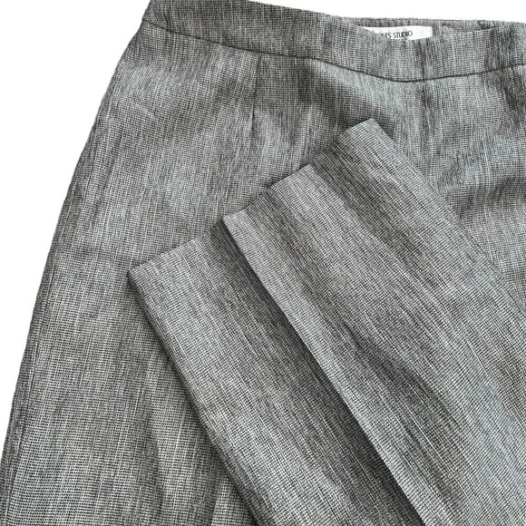 Jones Studio Gray Houndstooth Trousers 12 - Picture 2 of 3